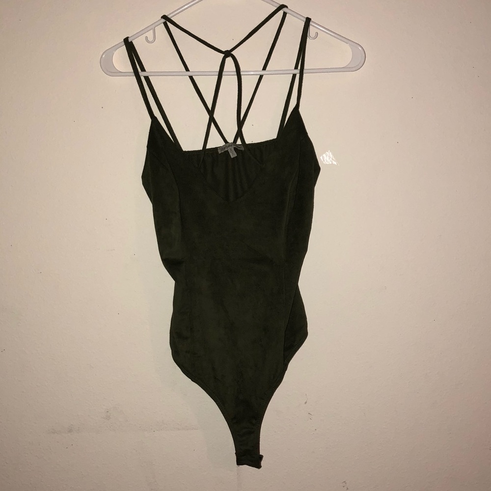 Green bodysuit